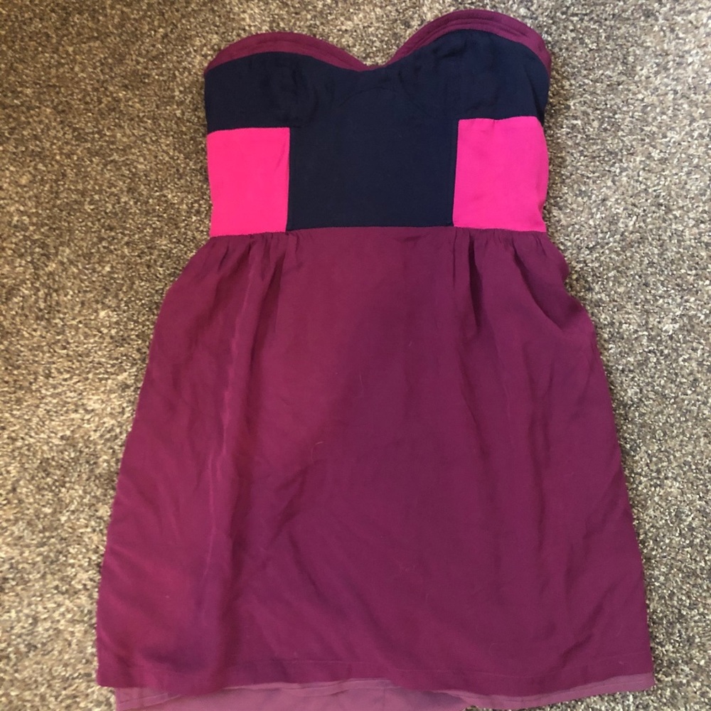 Strapless mini dress from Urban Outfitters